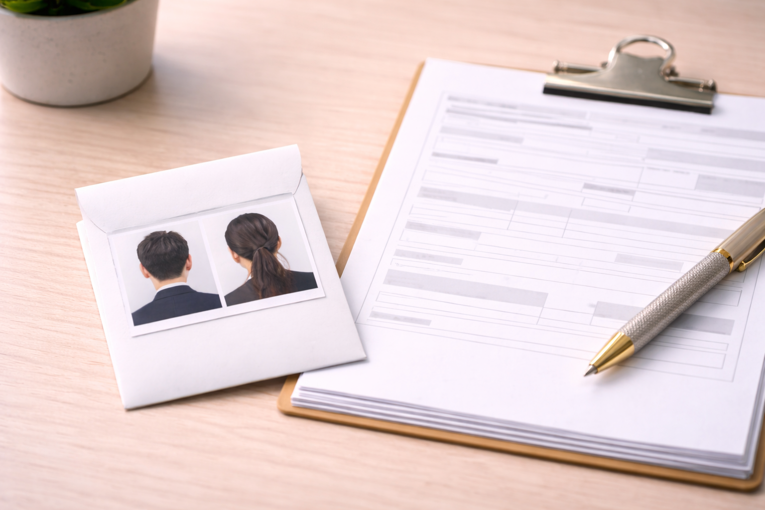 Visa on arrival forms (blank)